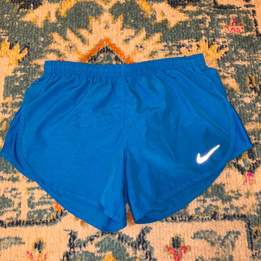 Blue Nike Running Shorts